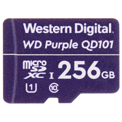Karta pamięci SD-MICRO-10/256-WD UHS-I, SDHC 256GB Western Digital