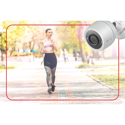 Monitoring zestaw bezprzewodowy Hikvision  Ezviz 4 kamery C3T WiFi Full HD 1080p 1TB