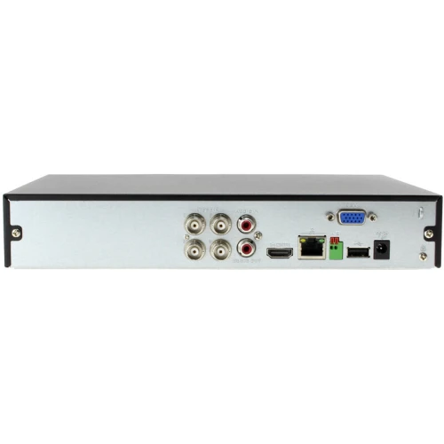 Rejestrator cyfrowy hybrydowy HDCVI/AHD/CVBS/TVI/IP Sieciowy BCS-L-XVR0401-VI