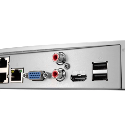 Rejestrator IP BCS-L-SNVR0801-4KE-8P 8 kanałowy 8MPx marki BCS Line
