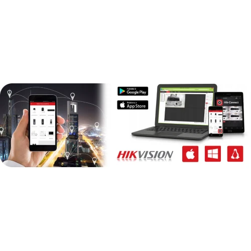 Monitoring zestaw bezprzewodowy Hikvision  Ezviz 2 kamery C3T WiFi Full HD 1080p 1TB