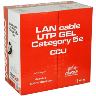 Kabel skrętka CAT. 5e UTP zewnętrzny mb