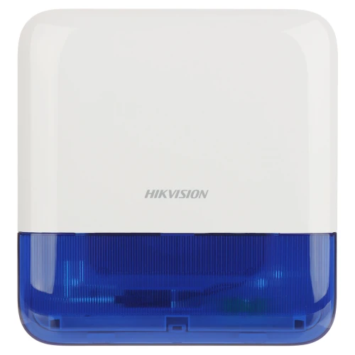 Bezprzewodowy sygnalizator zewnętrzny AX PRO DS-PS1-E-WE/BLUE Hikvision SPB