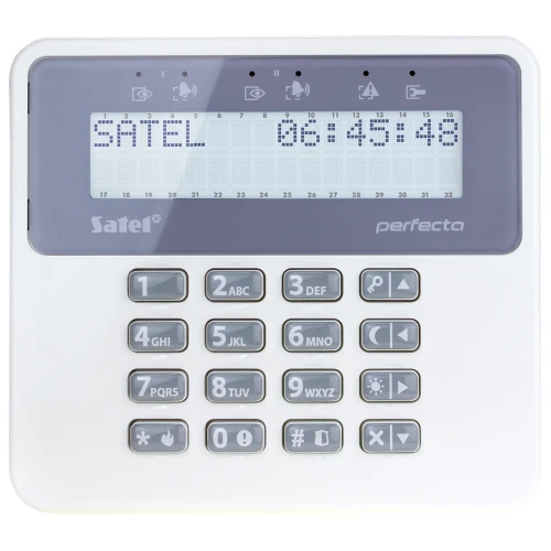 System alarmowy Satel Perfecta 16, 6x Czujka odporna na zwierzęta, LCD, Aplikacja mobilna, Powiadamianie